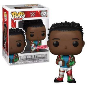 Funko Pop! WWE Xavier Woods Up Up Down Down 92 Vinyl Figure Target Exclusive NEW